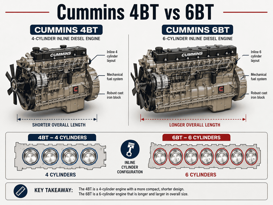 How to Identify Cummins 4BT and 6BT Engine Models