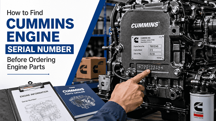 How to Identify Cummins Engine Models Before Ordering Engine Parts