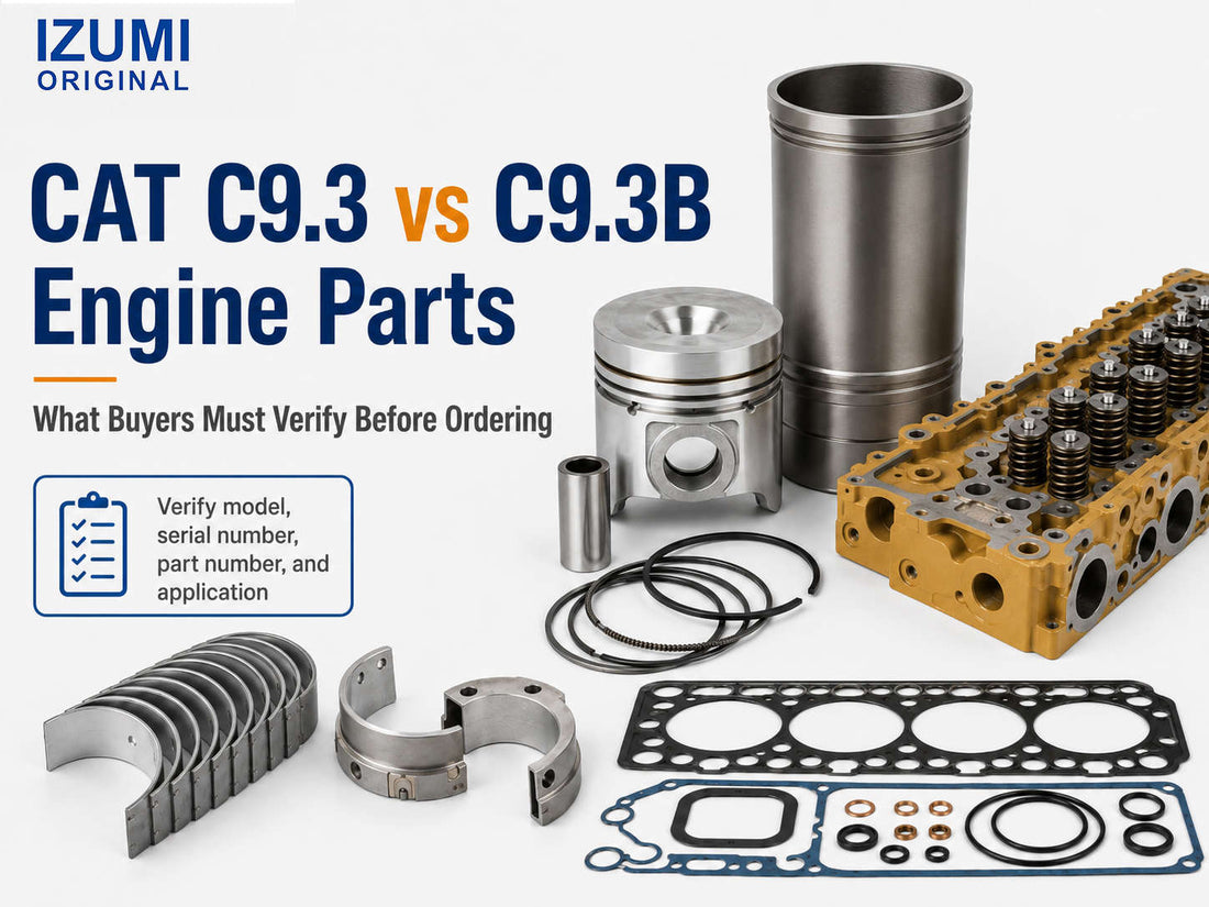CAT C9.3 vs C9.3B Engine Parts: What Buyers Must Verify