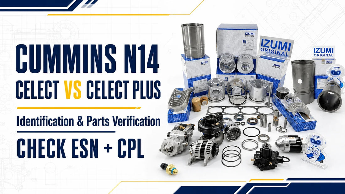 Cummins N14: Leitfaden zum Erkennen von CELECT und CELECT Plus sowie zur ¨¹berpr¨¹fung der Teile