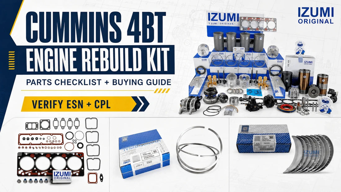 Cummins 4BT-Motor-¨¹berholungssatz-Kaufratgeber mit Referenzen zu tats?chlichen ¨¹berholungss?tzen, Dichtungen, Kolbenringen und Lagern