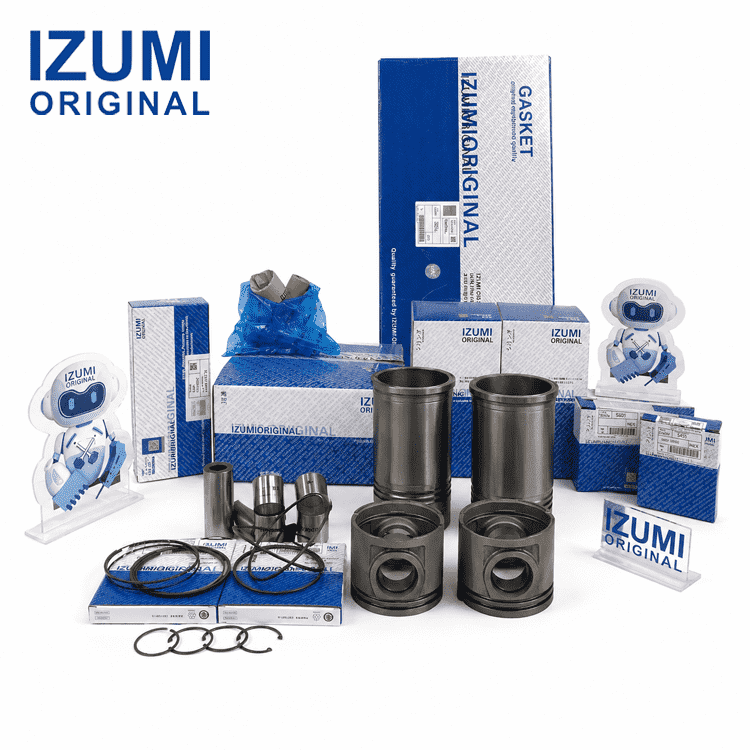 IZUMI ORIGINAL 12V140 Kit Perbaikan dan Peremajaan Mesin untuk Komatsu