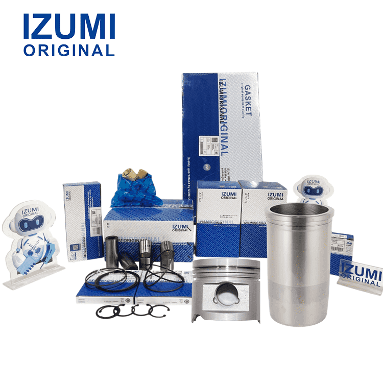 1HZ Toyota için dizel motor revizyon kiti motor parçaları