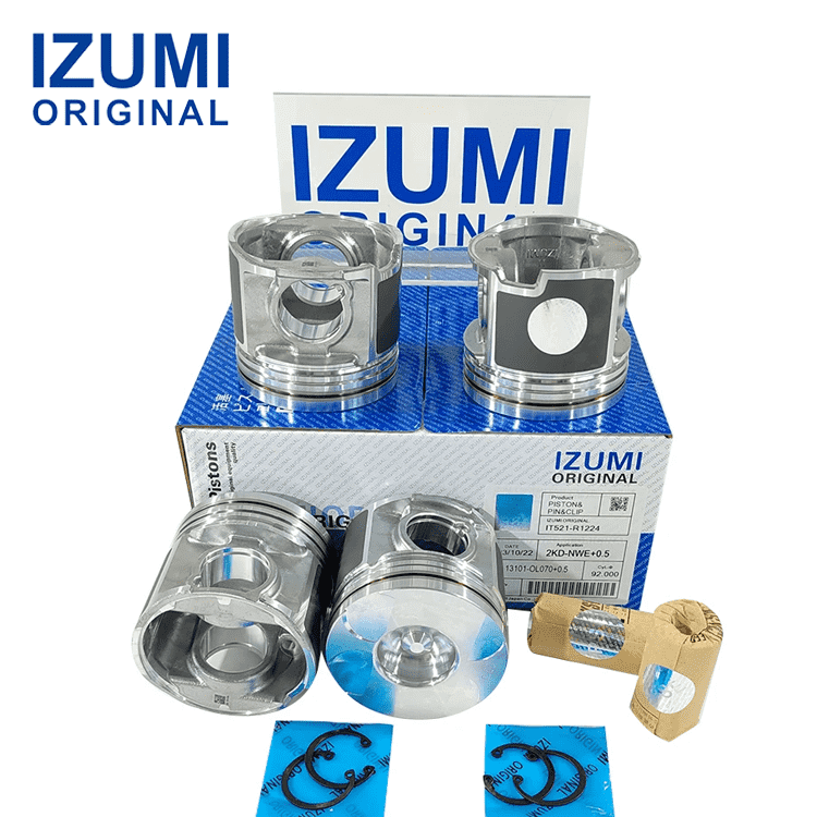 IZUMI ORIGINAL 1KZ Piston Kit with Pin and Clip 13101-67050 for Toyota diesel engine parts