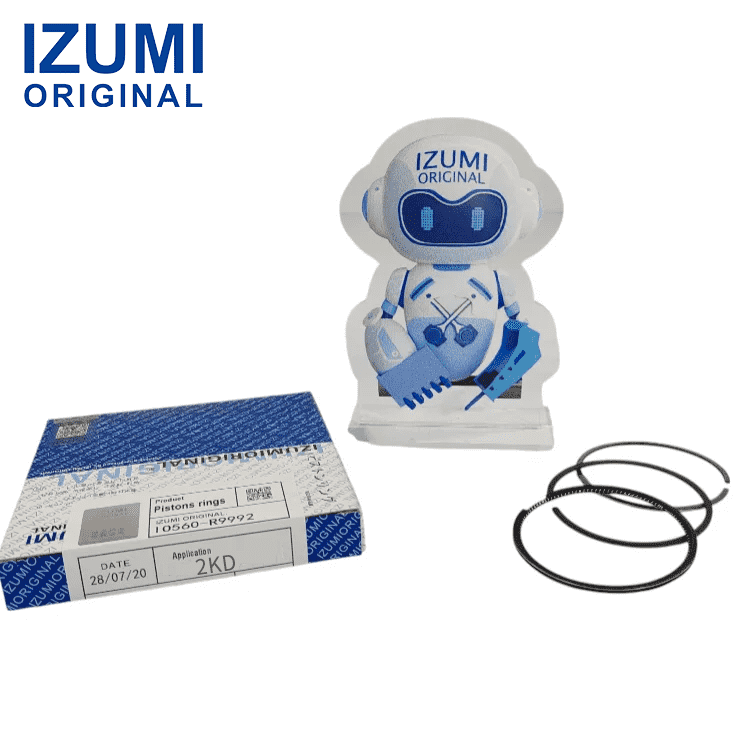 2KD Jeu de segments de piston pour Toyota pièces pour moteur diesel