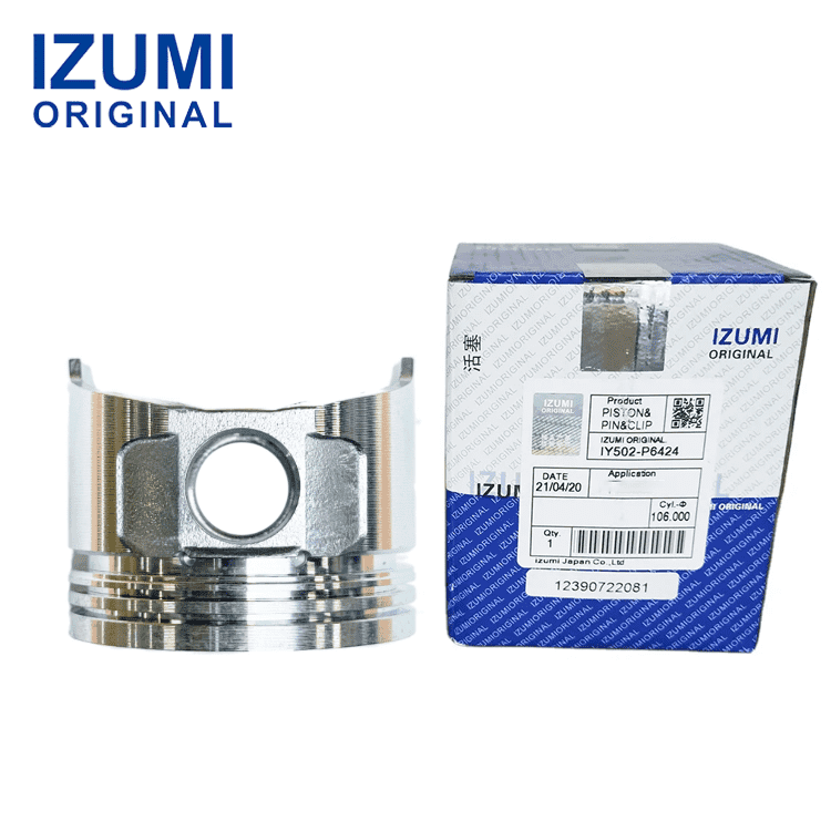 IZUMI ORIGINAL 2TNE68 Piston Kit with Pin and Clip 119265-22601 for Yanmar diesel engine parts