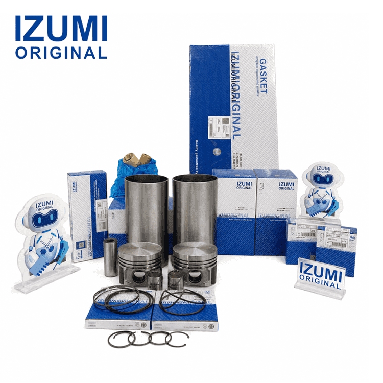3D78 Komatsu için dizel motor revizyon kiti motor parçaları