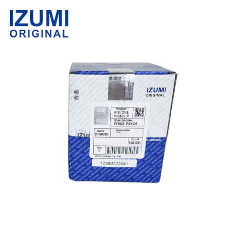 IZUMI ORIGINAL 3D84-3 Piston Kit with Pin and Clip 129002-22090 for Yanmar diesel engine parts