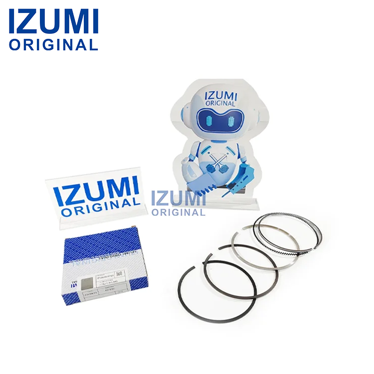 IZUMI ORIGINAL 3TNV80 Jeu de segments de piston 119E11-22500 119E1122500 pour Yanmar pièces pour moteur diesel