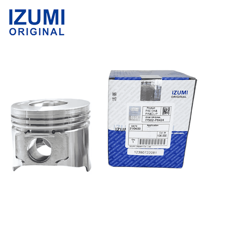 IZUMI ORIGINAL 3TNV82A Piston Kit with Pin and Clip 119802-22080 for Yanmar diesel engine parts