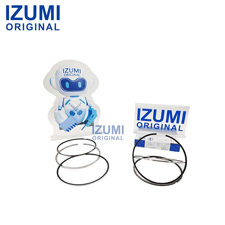 IZUMI ORIGINAL 3TNV82A Jeu de segments de piston 119802-22500 11980222500 pour Yanmar pièces pour moteur diesel