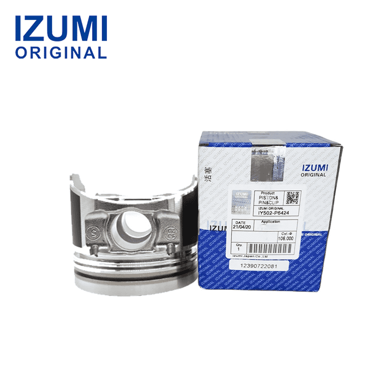 IZUMI ORIGINAL 3tnc80 Piston Kit with Pin and Clip 119812-22080 for Yanmar diesel engine parts