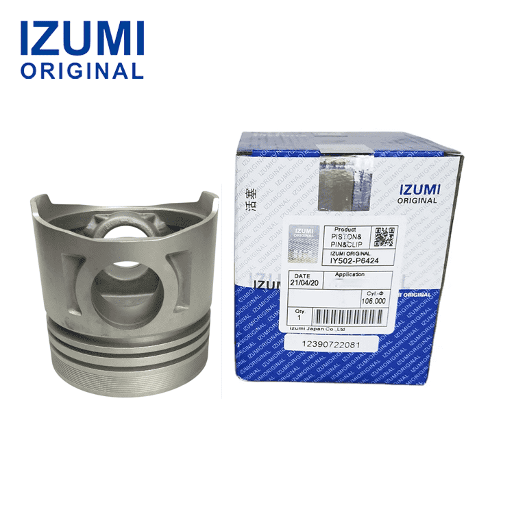IZUMI ORIGINAL 4BC2 Piston Kit with Pin and Clip 5-12111-230-4 for Isuzu diesel engine parts