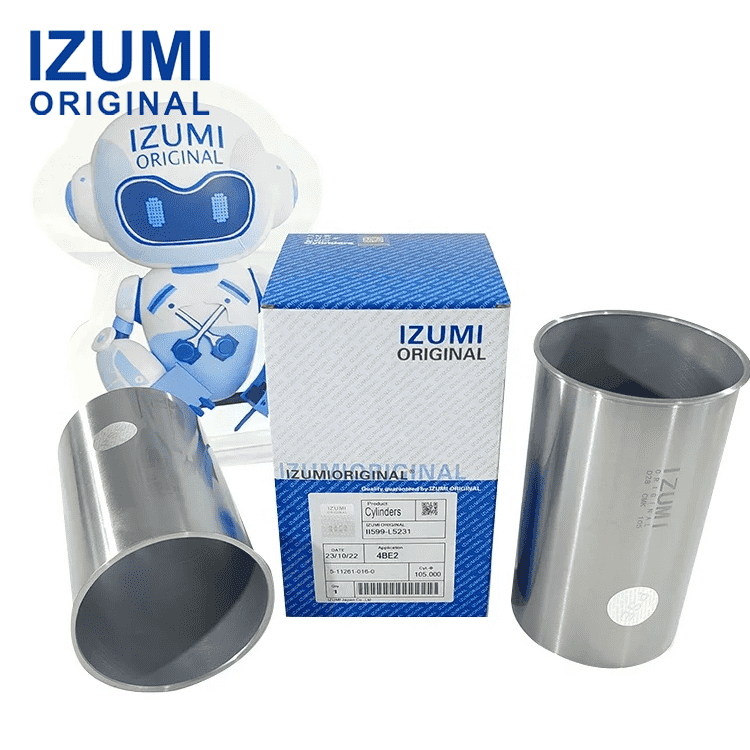 IZUMI ORIGINAL 4BE1 Cylinder Liner 5-11261-016-2 5112610162 for Isuzu