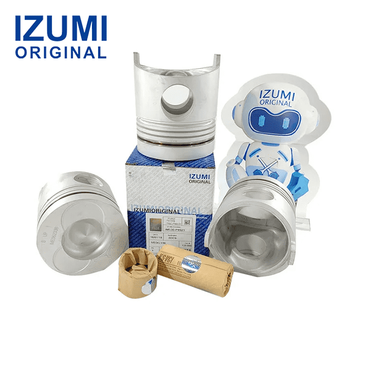 IZUMI ORIGINAL 4D105 Piston Kit with Pin and Clip 6136-32-2020 for Komatsu diesel engine parts