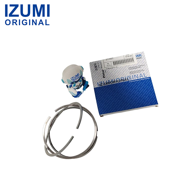 IZUMI ORIGINAL 4D106 Piston Segman Seti 123900-22050 Komatsu için Dizel Motor Parçaları