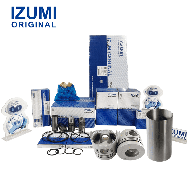 4D30 Mitsubishi için dizel motor revizyon kiti motor parçaları