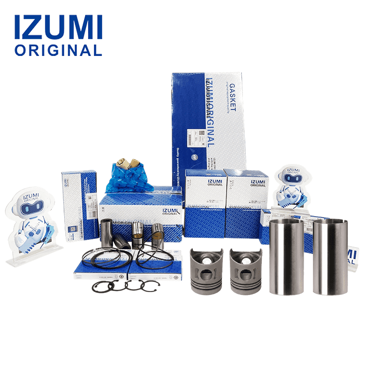 4D32 Mitsubishi için dizel motor revizyon kiti motor parçaları