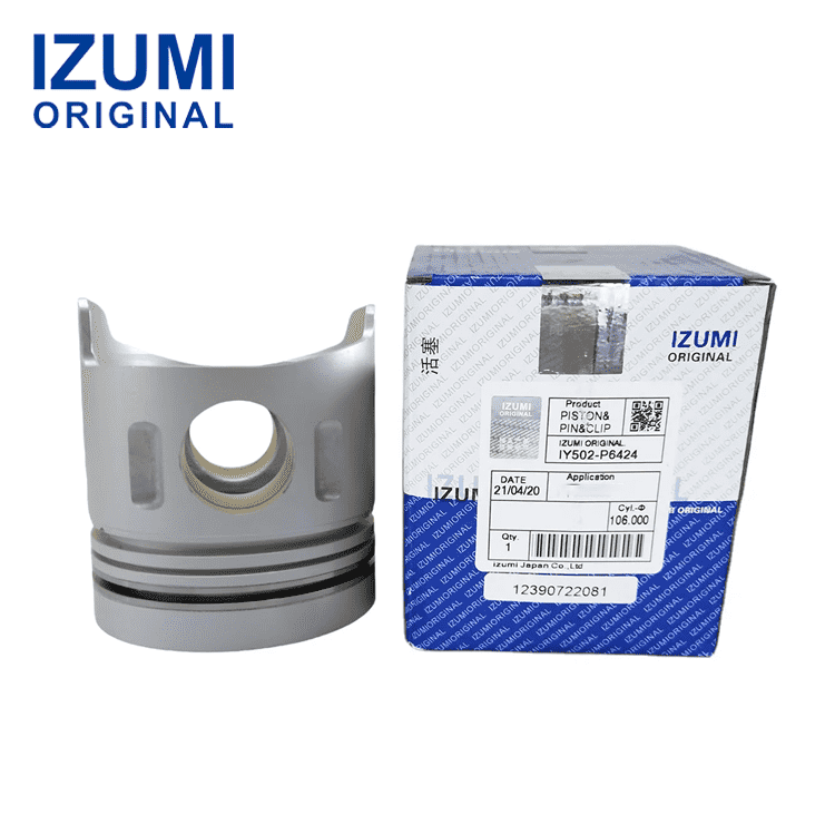 IZUMI ORIGINAL 4D36 Piston Kit with Pin and Clip ME018283 for Mitsubishi diesel engine parts