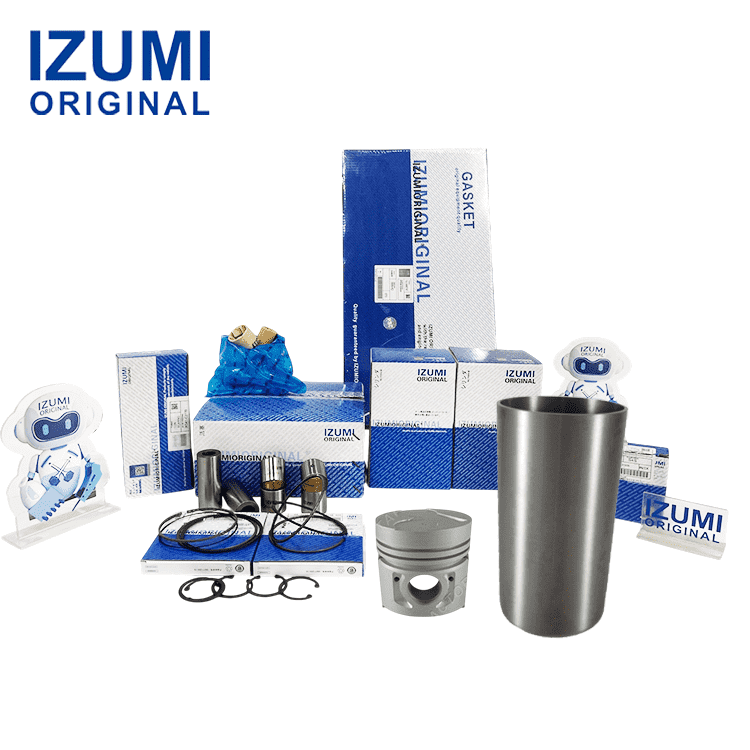 4D76 Kubota için dizel motor revizyon kiti motor parçaları