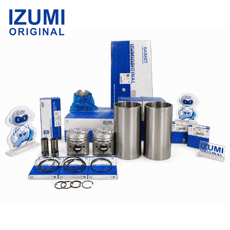 4D94 Komatsu için dizel motor revizyon kiti motor parçaları