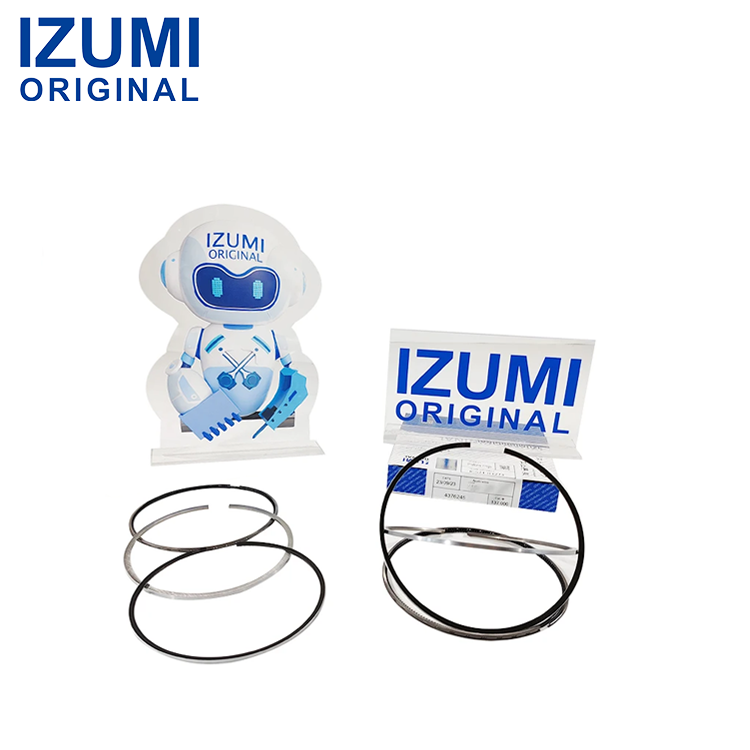 IZUMI ORIGINAL 4D95L Piston Segman Seti 6202322200 Komatsu için Dizel Motor Parçaları