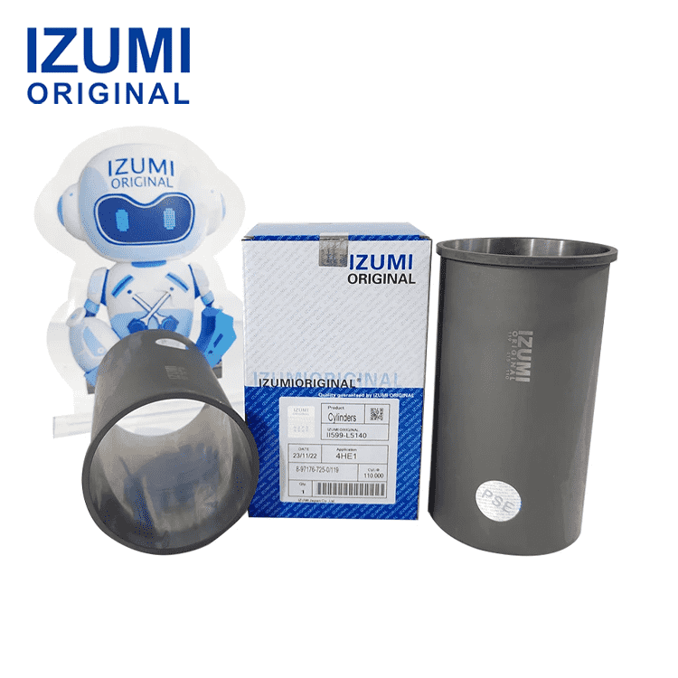 IZUMI ORIGINAL 4HE1 Cylinder Liner 5-87814919-0 5-87813744-1 for Isuzu