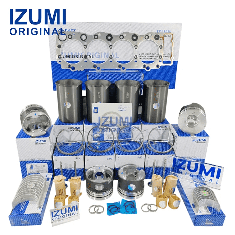 4HF1 Isuzu için dizel motor revizyon kiti motor parçaları
