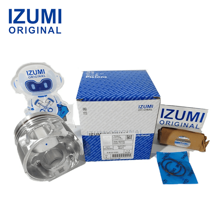 IZUMI ORIGINAL 4JJ1 Piston Kit with Pin and Clip 8-97367398-1 for Isuzu diesel engine parts