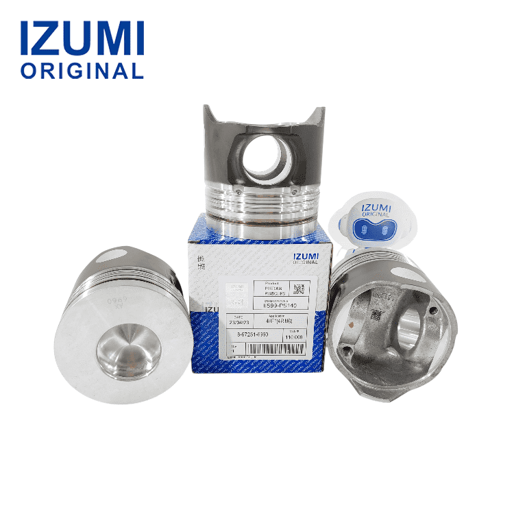 IZUMI ORIGINAL 4LE2 Piston Kit with Pin and Clip 8982437090 for Isuzu diesel engine parts