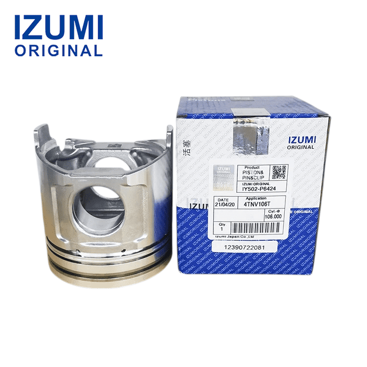 IZUMI ORIGINAL 4TN100 Piston Kit with Pin and Clip 119000-22000 for Yanmar diesel engine parts