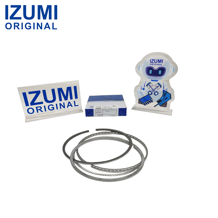 IZUMI ORIGINAL 4TNE88 Jeu de segments de piston IY502-R6431 pour Yanmar pièces pour moteur diesel