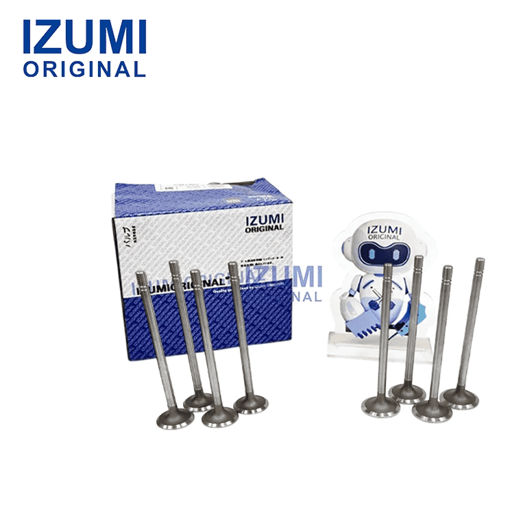 IZUMI ORIGINAL 4TNV88 intake dan katup exhaust 129005-11100 129004-11110 untuk Yanmar suku cadang mesin diesel