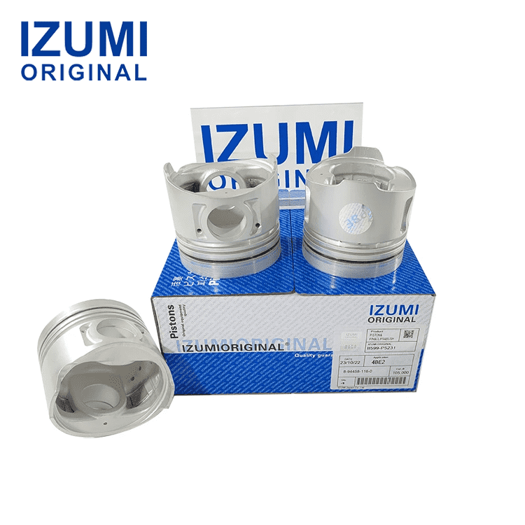 IZUMI ORIGINAL 4be1 Piston Kit with Pin and Clip 8-94438-989-1 for Isuzu diesel engine parts