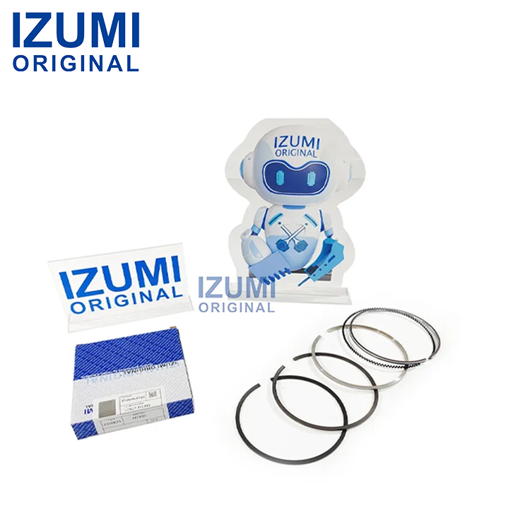 IZUMI ORIGINAL 4d84 Piston Segman Seti Komatsu için Dizel Motor Parçaları