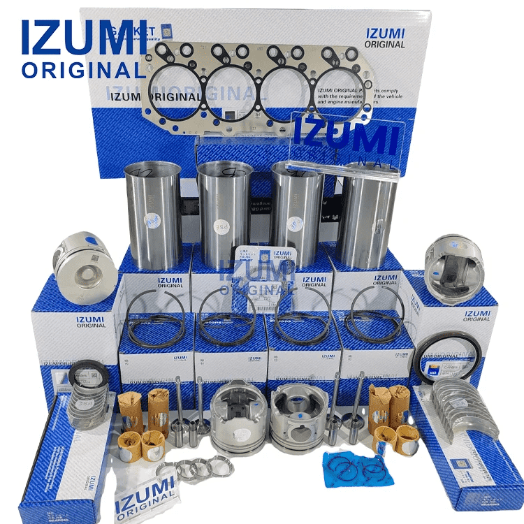 Kit de révision Isuzu 4JH1, kit de reconstruction du moteur, jeu de joints de chemise de piston