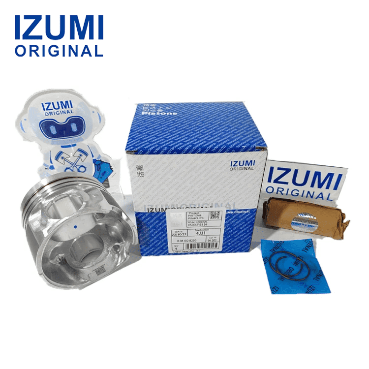 IZUMI ORIGINAL 4jj1-tc Piston Kit with Pin and Clip 8973673970 for Isuzu diesel engine parts