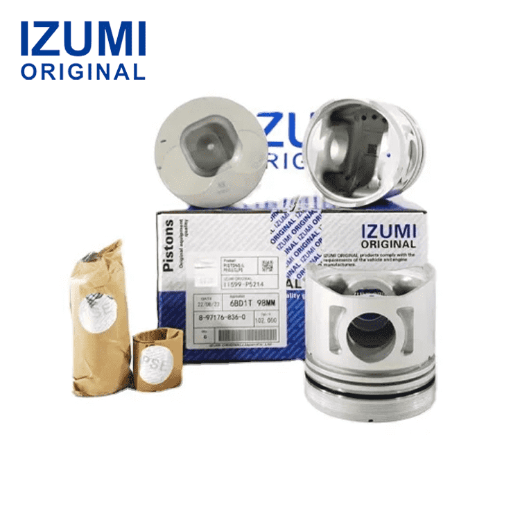 IZUMI ORIGINAL 6BF1 piston 1-12111-345-0 for Isuzu engine rebuild