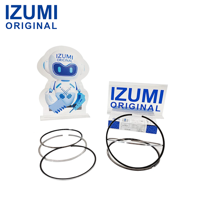 IZUMI ORIGINAL 6D108 Piston Segman Seti 6221-31-2200 Komatsu için Dizel Motor Parçaları