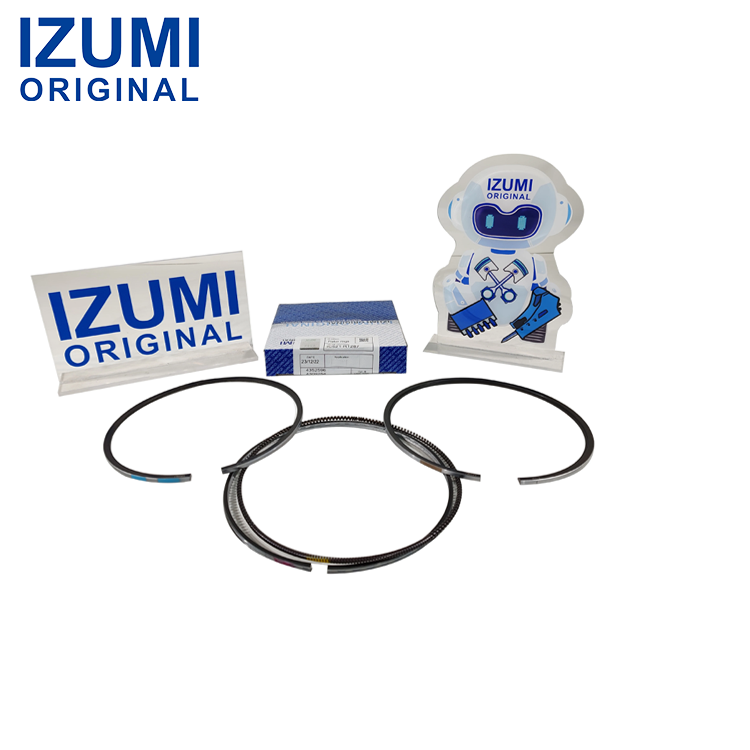 IZUMI ORIGINAL 6D125-1 Piston Segman Seti 6150-32-2030 Komatsu için Dizel Motor Parçaları