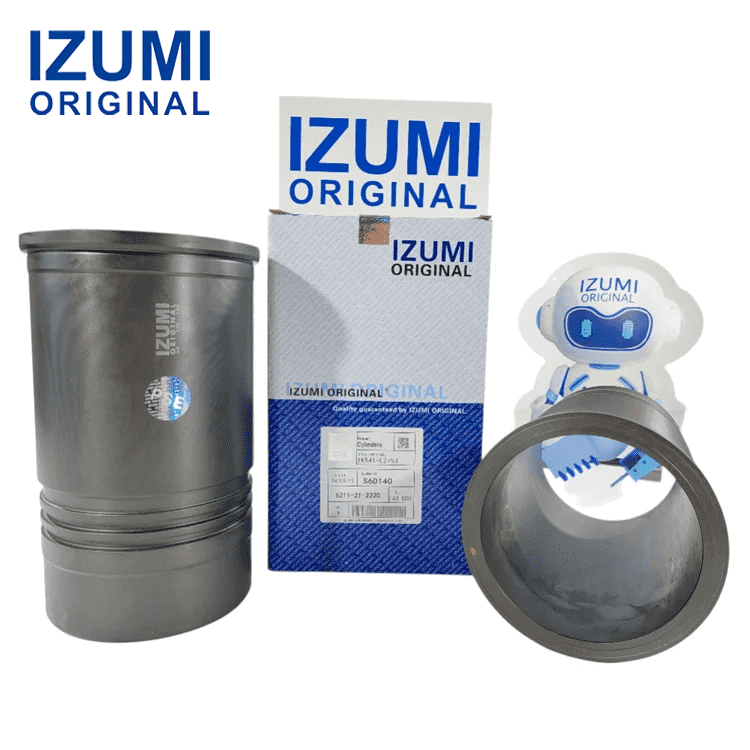 IZUMI ORIGINAL 6D140 Cylinder Liner 6211-22-2220 for Komatsu