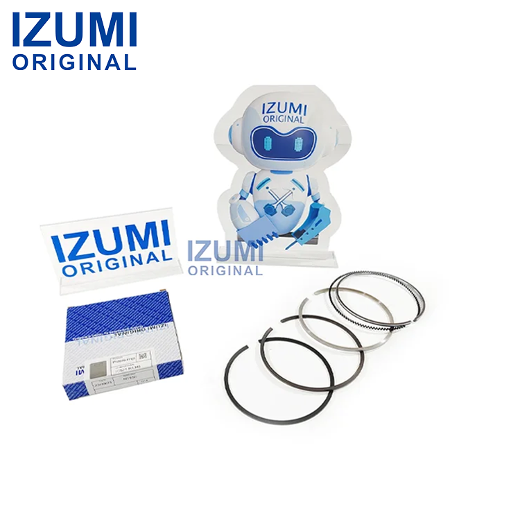 IZUMI ORIGINAL 6D140 Piston Segman Seti 6211-31-2050 Komatsu için Dizel Motor Parçaları