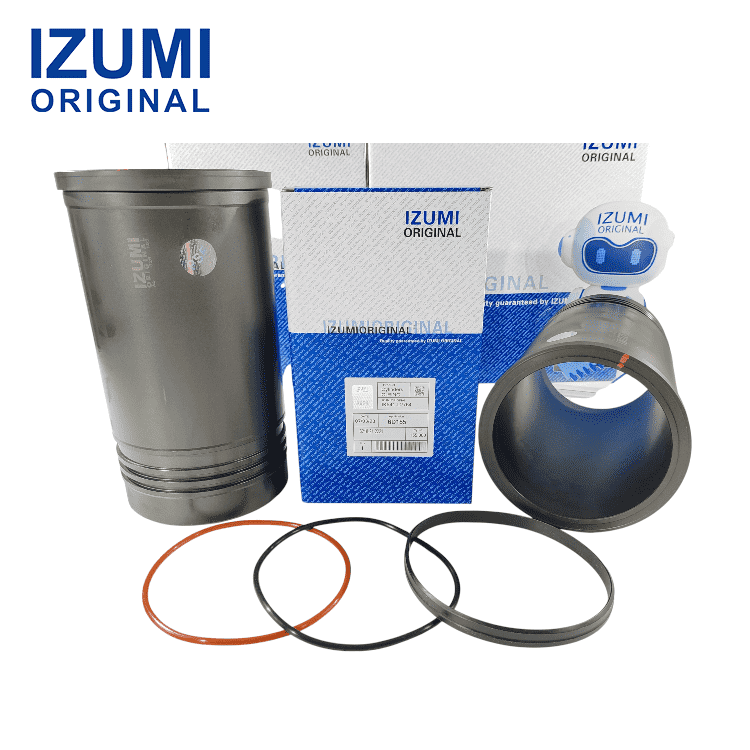 IZUMI ORIGINAL 6D155 chemise de cylindre 6136-21-2210 pour Komatsu pièces pour moteur diesel