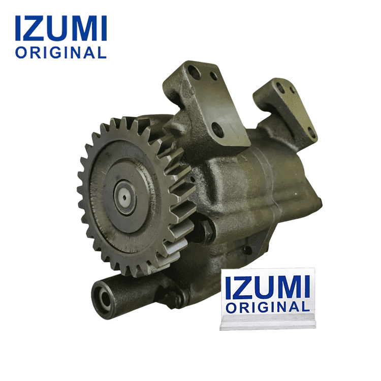 IZUMI ORIGINAL 6D155 Oil Pump 6128-52-1013 Diesel Engine Parts for Komatsu