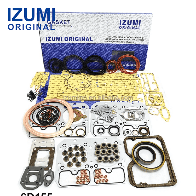 IZUMI ORIGINAL 6D155 Overhaul Gasket Kit 6128-K1-0024 Diesel Engine Parts for Komatsu