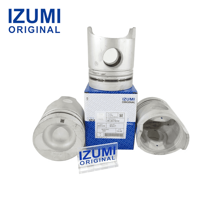 IZUMI ORIGINAL 6D22 Piston Kit with Pin and Clip ME052664 for Mitsubishi diesel engine parts