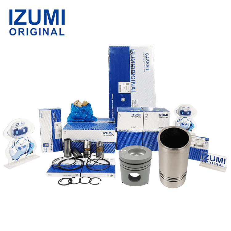6D24 Mitsubishi için dizel motor revizyon kiti motor parçaları