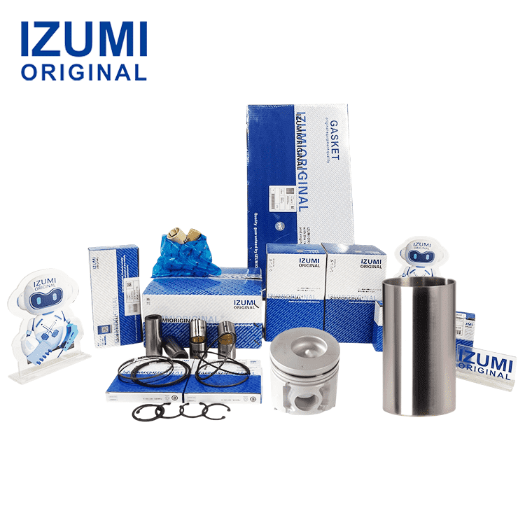 6D34TC Mitsubishi için dizel motor revizyon kiti motor parçaları