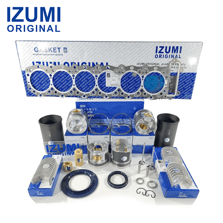 6M60 Mitsubishi için dizel motor revizyon kiti motor parçaları