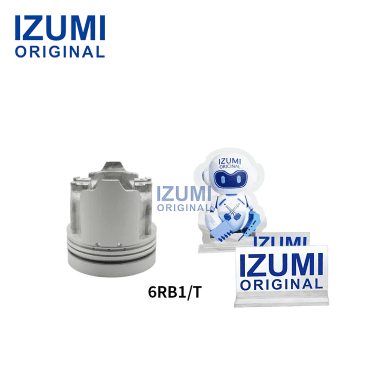 IZUMI ORIGINAL 6RB1T piston 1-12111-437-0 for Isuzu engine rebuild